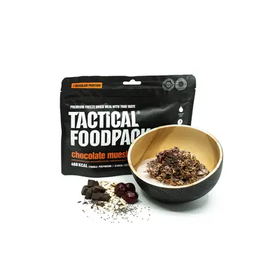 Tactical Foodpack Csokoládés müzli cseresznyével Liofilizált étel g