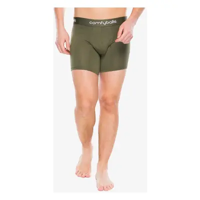 Comfyballs Long Performance Termoaktív boxeralsó - olive green