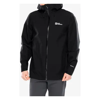 Jack Wolfskin Highest Peak 3L Jacket Esőkabát - black