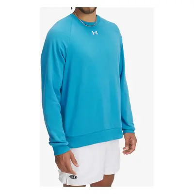 Under Armour Rival Fleece Crew Férfi pulóver - ether blue/white