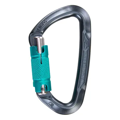 Climbing Technology Lime WG Karabiner - gray/blue marine