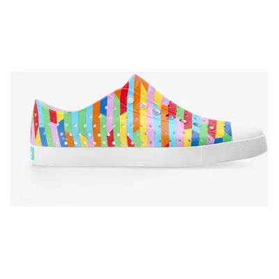 Native Jefferson Sugarlite Print Lifestyle Cipő - white/rainbow