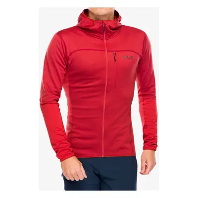 Rab Ascendor Hoody Kapucnis felső - tuscan red