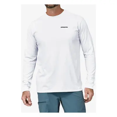 Patagonia L/S P-6 Logo Responsibili-Tee Férfi pulóver - white