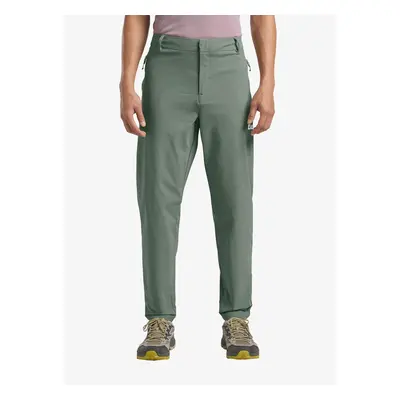 Jack Wolfskin Hikeout Pants Softshell nadrág - slate green