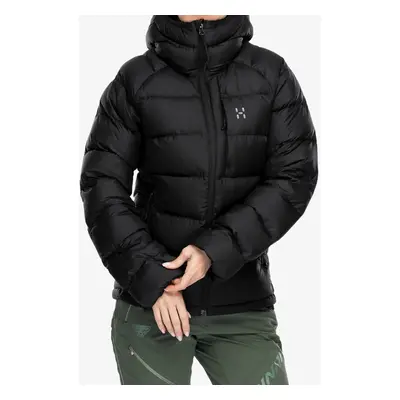 Haglofs Rosson Down Hood Női pehelykabát - true black