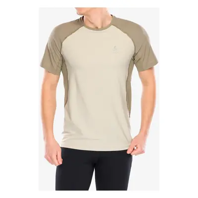 Odlo X-Alp Trail T-Shirt Crew Neck S/S Futópóló - vetiver/agate gray