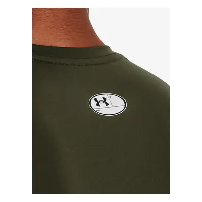 Under Armour HG Armour Comp S/S Póló - marine od green/white