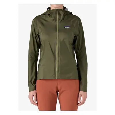 Patagonia Dirt Roamer Jacket Női kerékpáros kabát - pine needle green