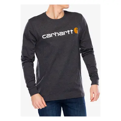 Carhartt Core Logo T-Shirt L/S Férfi pulóver - carbon heather