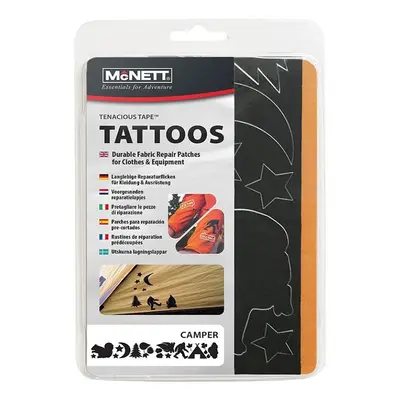 McNett Tenacious Tape Tattos Happy Camper Sátorfoltozó Készlet - Happy Camper