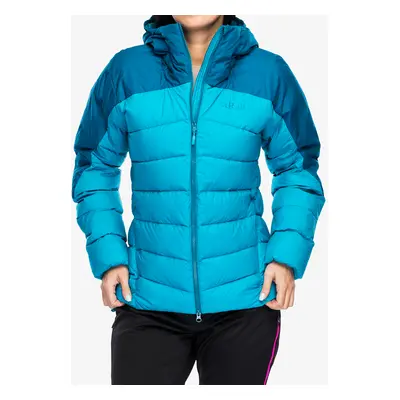 Rab Infinity Alpine Jacket Női pehelykabát - ultramarine/aquamarine