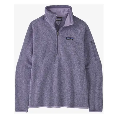 Patagonia Better Sweater 1/4 Zip Női polár - concrete purple