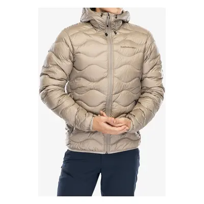 Peak Performance Helium Down Hood Jacket Pehelykabát - avid beige