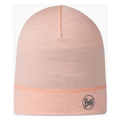 Buff Lightweight Merino Beanie Sapka - solid coral