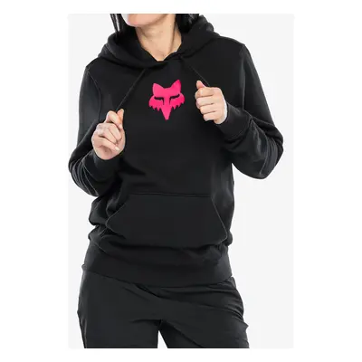 Fox Head Pullover Hoodie Női felső - black/pink