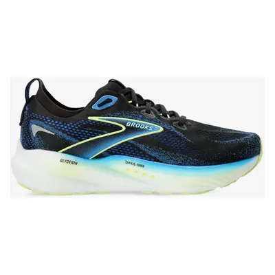 Brooks Glycerin Férfi futócipő - black/cobalt/neo yellow