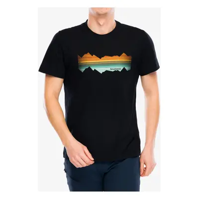 Smartwool Mountain Horizon Short Sleeve Graphic Tee Merinó póló - black