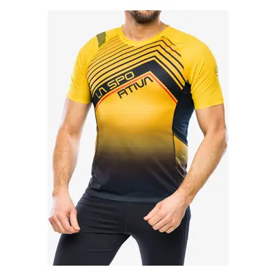 La Sportiva Wave T-Shirt Futópóló - yellow/black