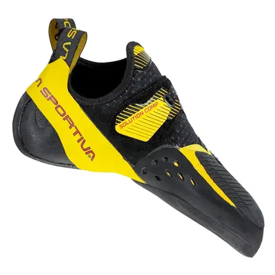 La Sportiva Solution Comp Mászócipő - black/yellow