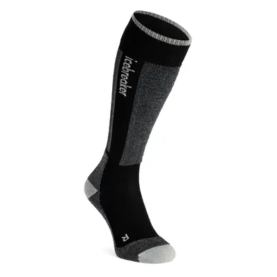 Icebreaker Merino Ski+ Light OTC Sízokni - black/ether/graphite