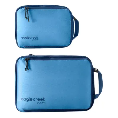 Eagle Creek Pack-It Isolate Compression Cube Set S/M Rendszerezők csomagban - blue dawn