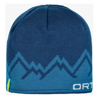 Ortovox Peak Beanie Téli Sapka - petrol blue