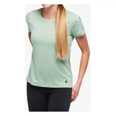 Black Diamond Lightwire SS Tech Tee Női póló - foam green