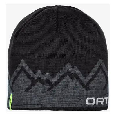 Ortovox Peak Beanie Téli Sapka - black raven