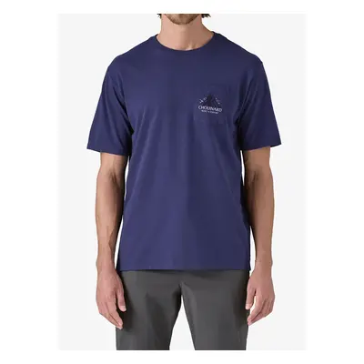 Patagonia Chouinard Crest Pocket Responsibili-Tee Pamutpóló - solstice purple