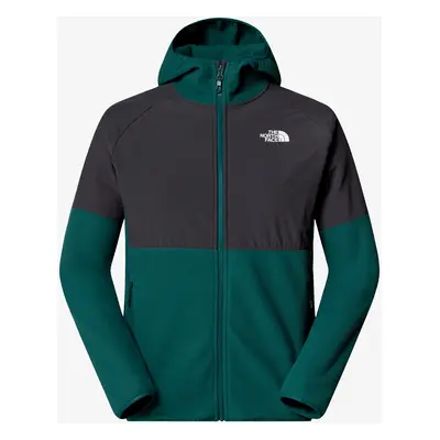 The North Face Glacier Heavyweight Full Zip HD Kapucnis felső - deep nori/asphalt grey