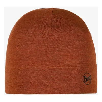 Buff Midweight Merino Wool Hat Termoaktív sapka - melange cinnamon