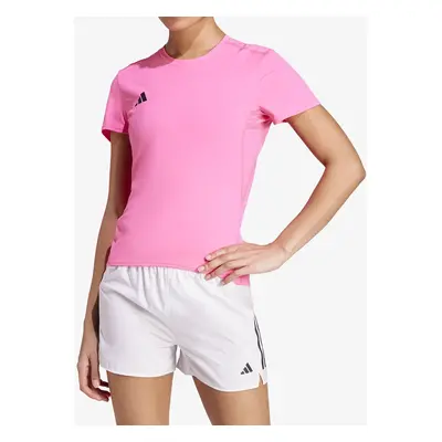 adidas Adizero Essentials Running T-Shirt Női futópólók - lucid pink