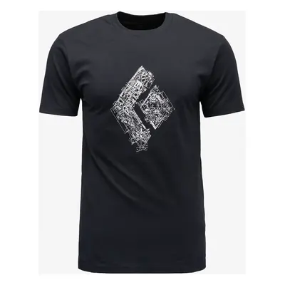 Black Diamond Engineered Diamond SS Tee Pamutpóló - black