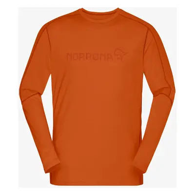 Norrona Falketind Equaliser Merino Round Neck Termoaktív felső - gold flame