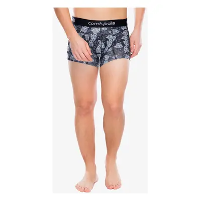 Comfyballs Regular Cotton Termoaktív boxeralsó - black cheetah