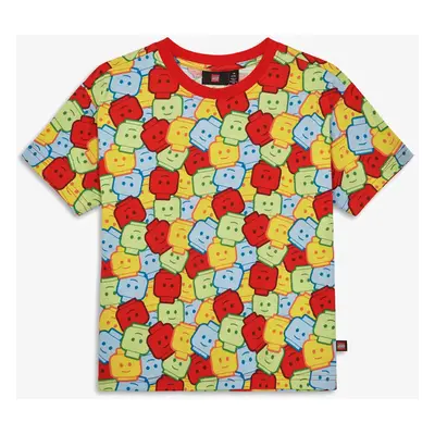 LEGO Lwtaffy T-Shirt S/S Gyerekpóló - red