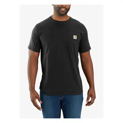 Carhartt Force Pocket S/S T-Shirt Pamutpóló - black