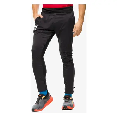 Compressport Hurricane Windproof Seamless Pants Futó leggings - black