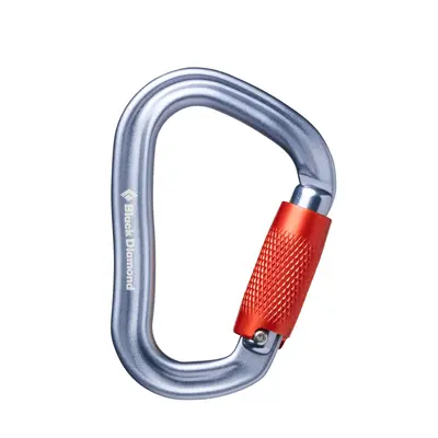 Black Diamond Vaporlock Twistlock Carabiner Karabiner - gray