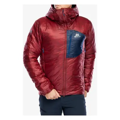 Mountain Equipment Oreus Hooded Jacket Bélelt kabát - merlot/admiral blue