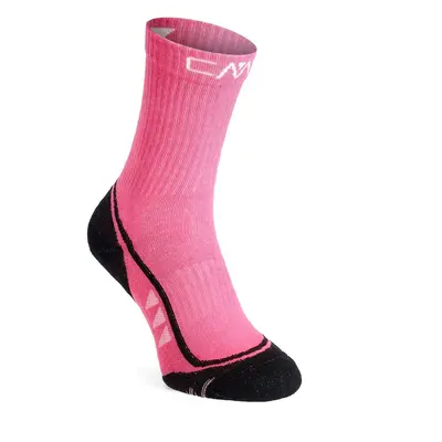 CMP Trekking Sock SuperSoft Mid Női zokni - fuxia