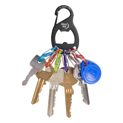 Nite Ize KeyRack+ S-Biner Karabiner - black