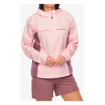 Columbia Crested Canyon Windbreaker Női széldzseki - pink sand/fig