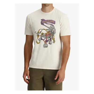 Royal Robbins RR Graphic Tee Pamutpóló - chalk chock pt