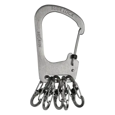 Nite Ize SlideLock KeyRack Kulcstartó karabiner - steel