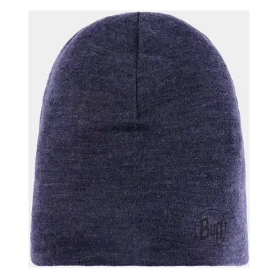 Buff Midweight Merino Wool Hat Sapka - night blue melange