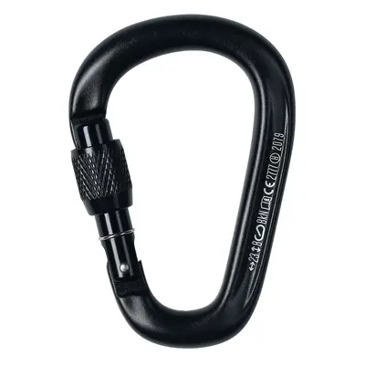 Black Diamond Pearlock Screwgate Karabiner - black