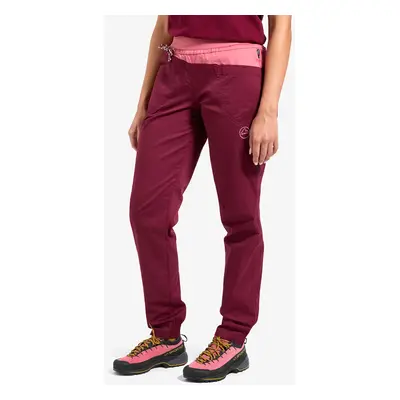 La Sportiva Tundra Pants Női mászónadrág - redwood/rosebay