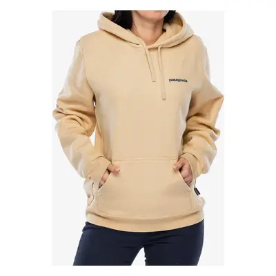 Patagonia Boardshort Logo Uprisal Hoody Kapucnis felső - beeswax tan